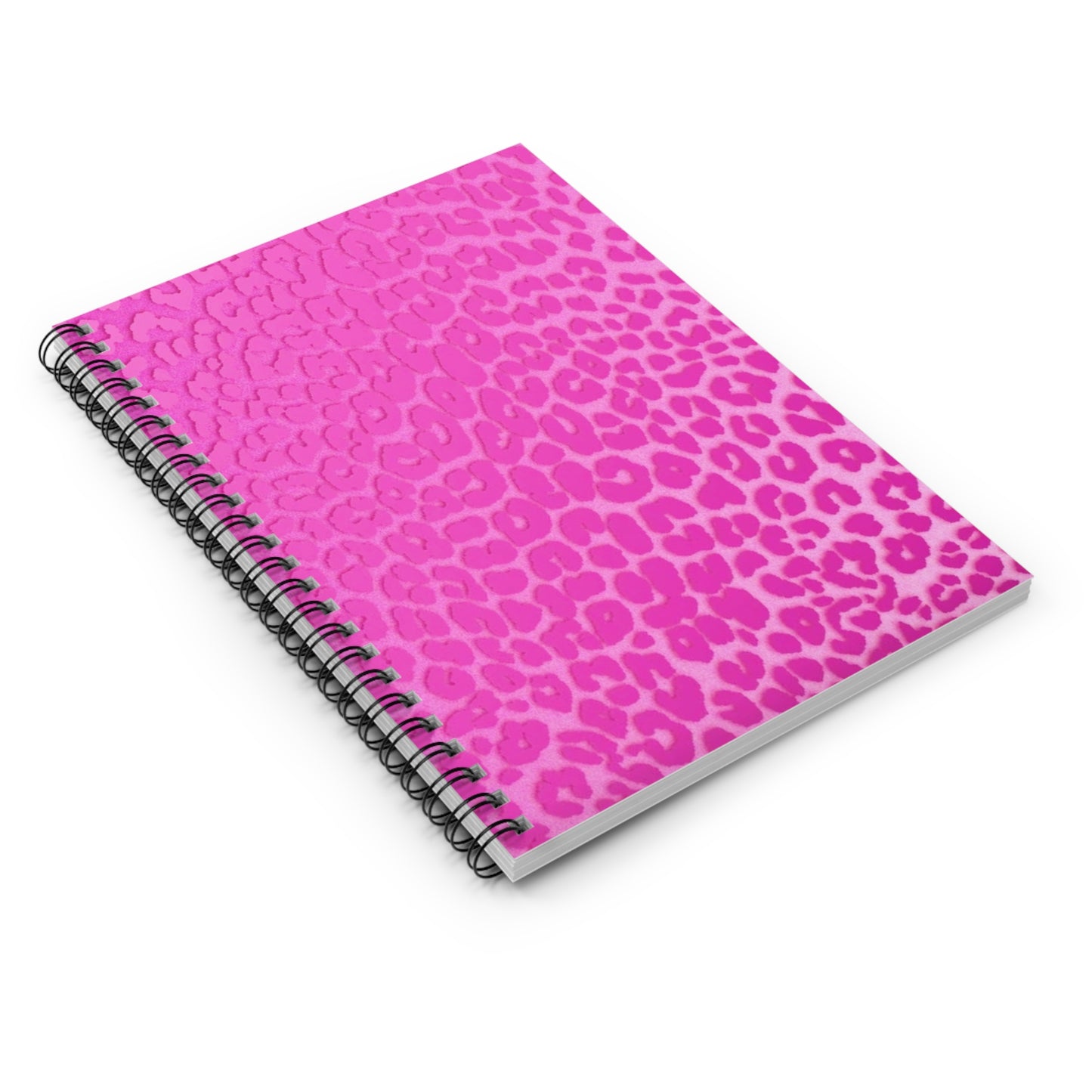 BabyGirl Elite Pink Leopard Print Spiral Notebook