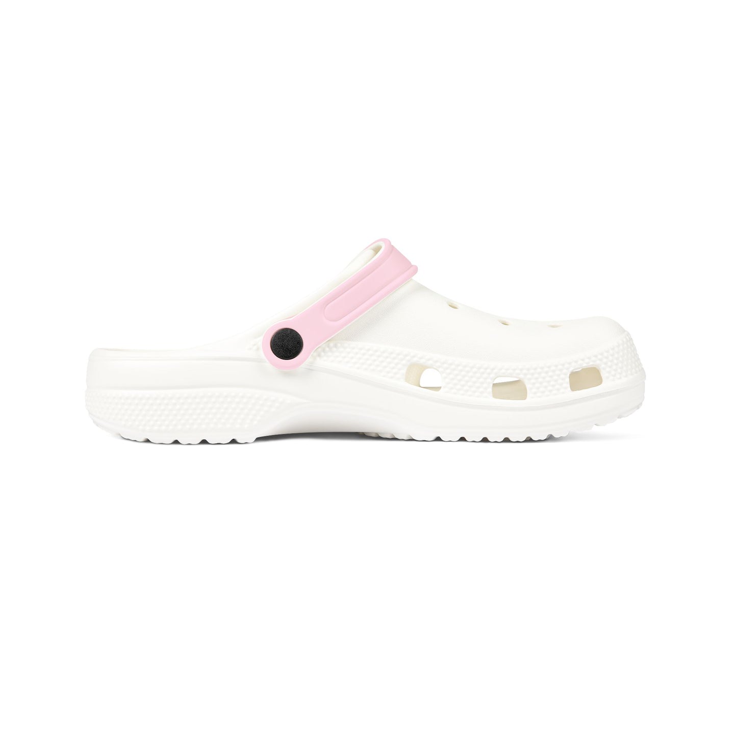 BabyGirl Elite Pink & White Clogs