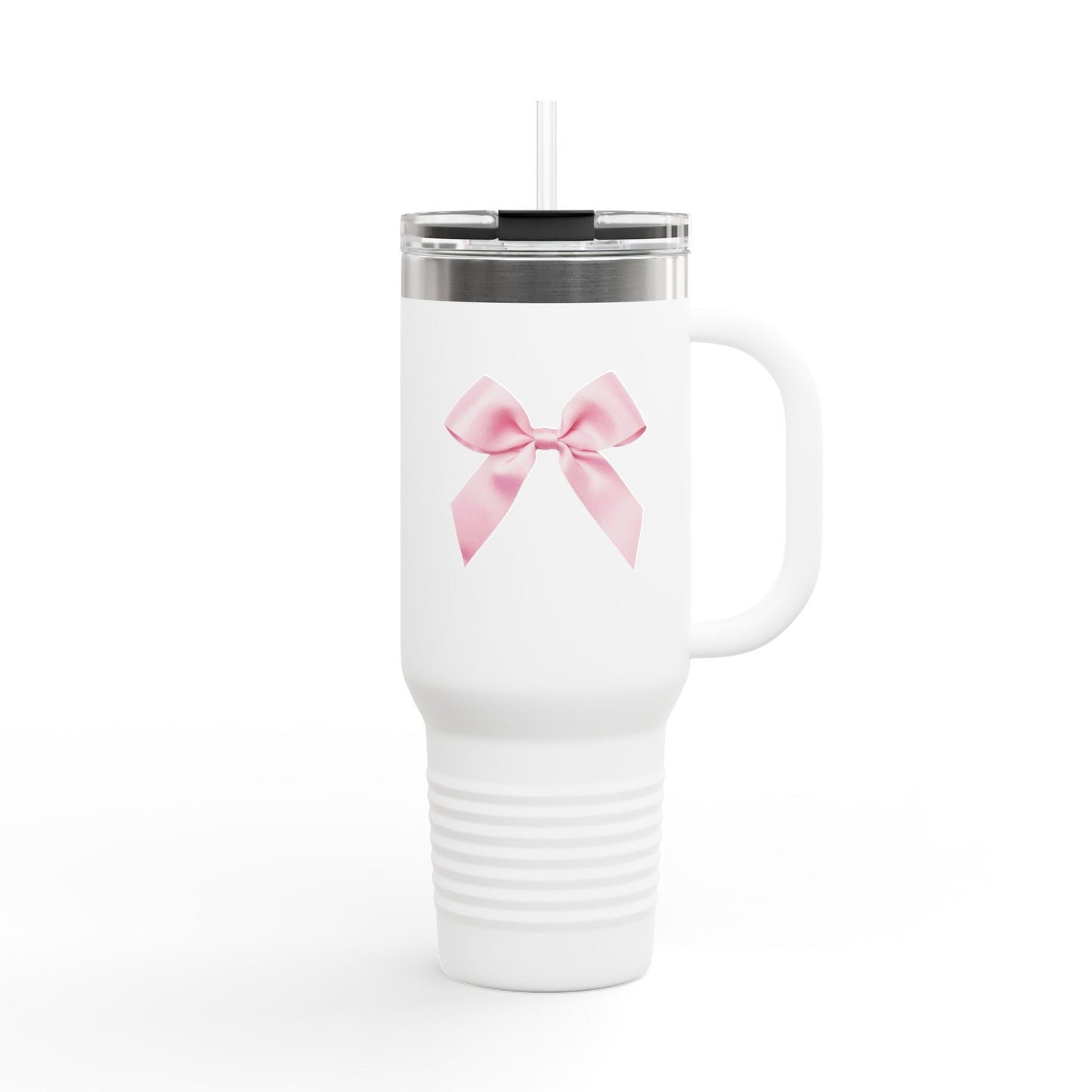 BabyGirl Elite Pink Bow Travel Mug 40oz