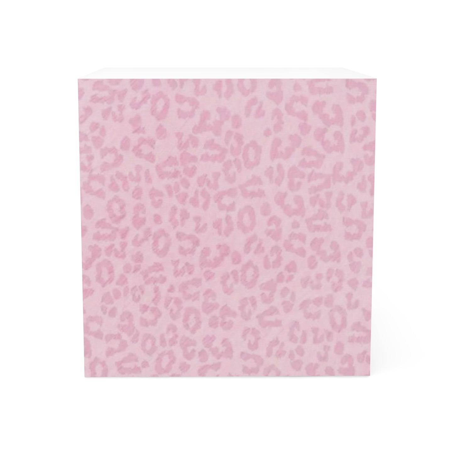BabyGirl Elite Leopard Print Sticky Note Cube