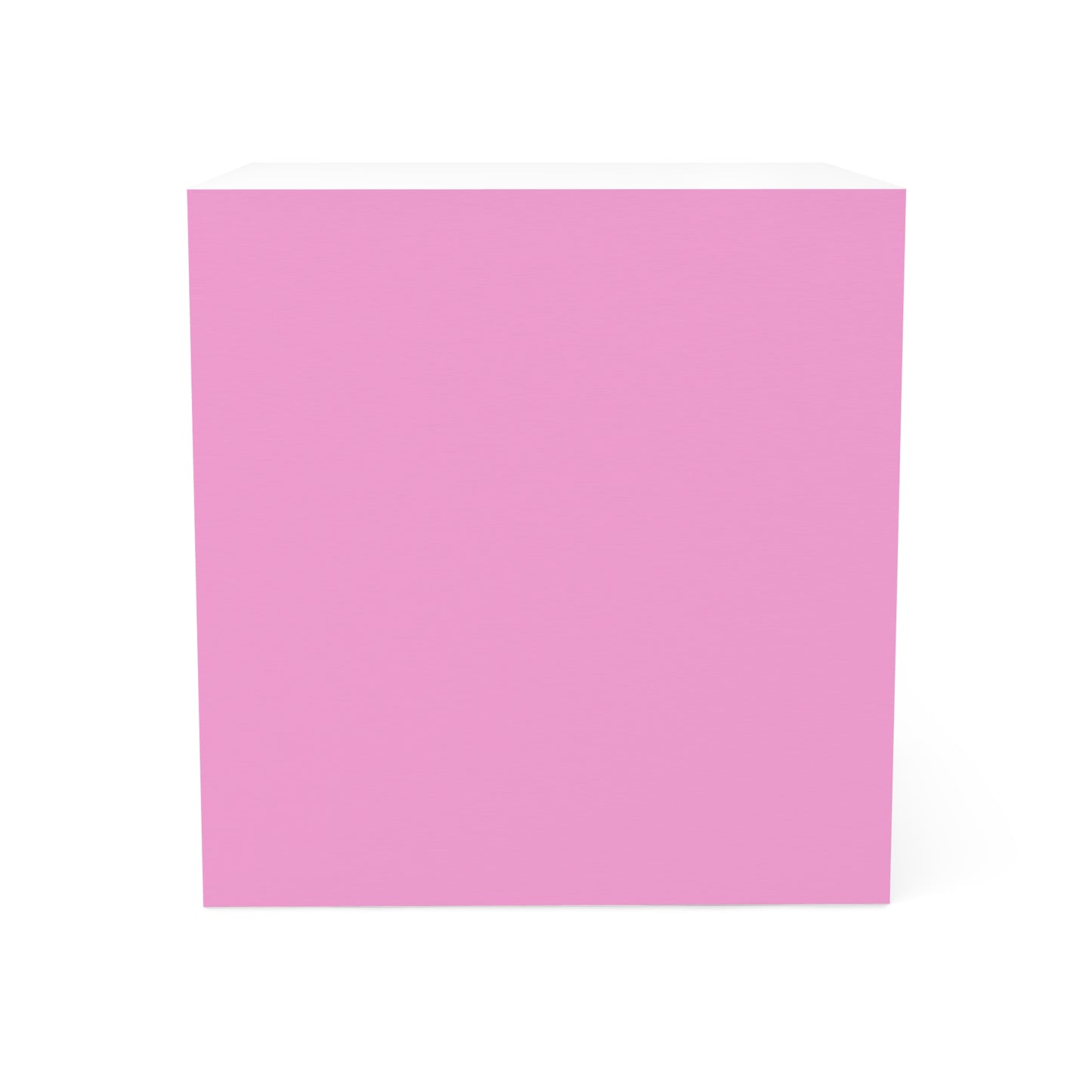 BabyGirl Elite Pink Sticky Note Cube