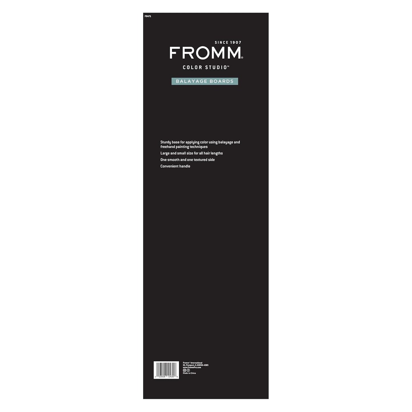 Fromm Color Studio Balayage Board Set for Hair Color, Highlights, and Freehand Painting Techniques with Double-Sided for All Hair Lengths