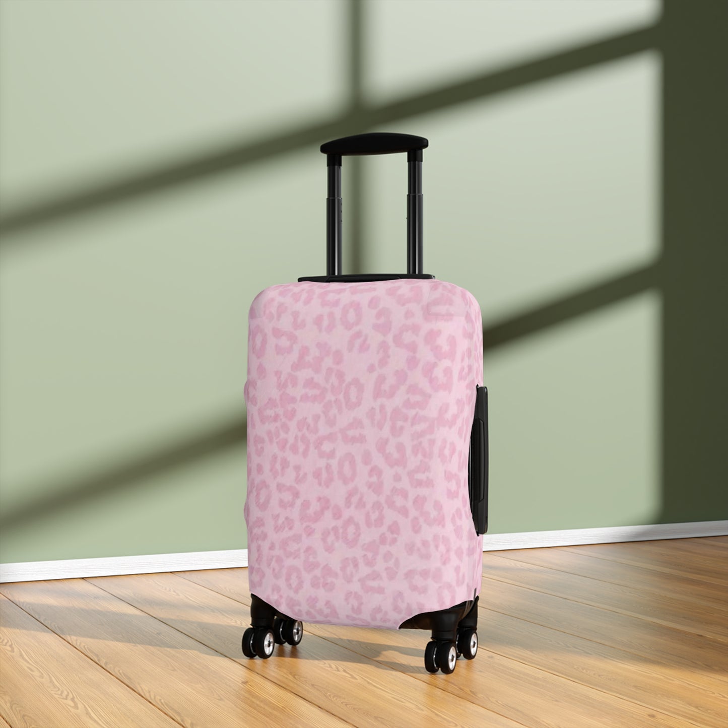 BabyGirl Elite Leopard Heart Print Suitcase