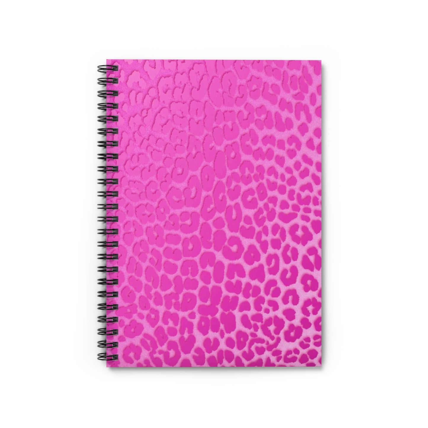 BabyGirl Elite Pink Leopard Print Spiral Notebook