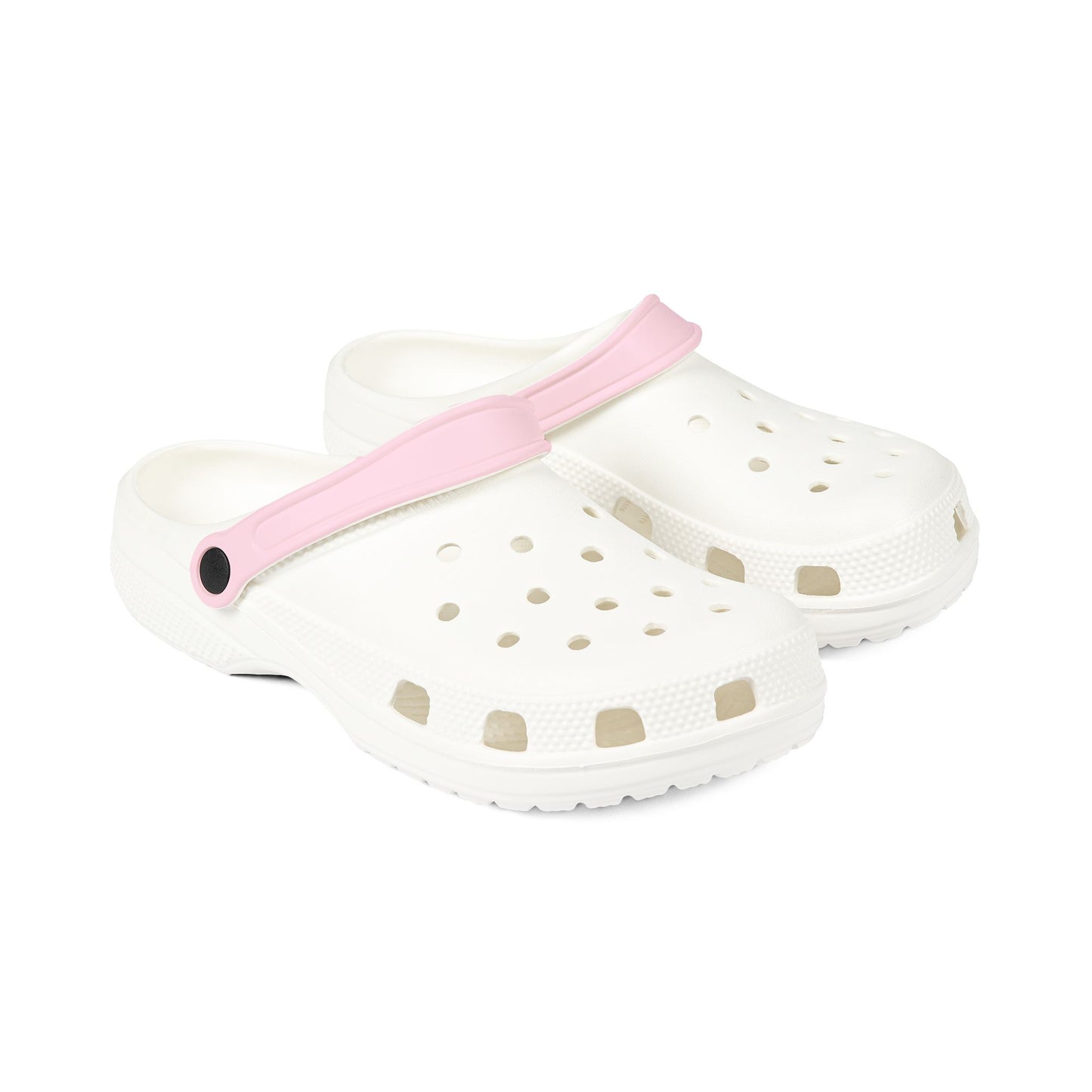 BabyGirl Elite Pink & White Clogs