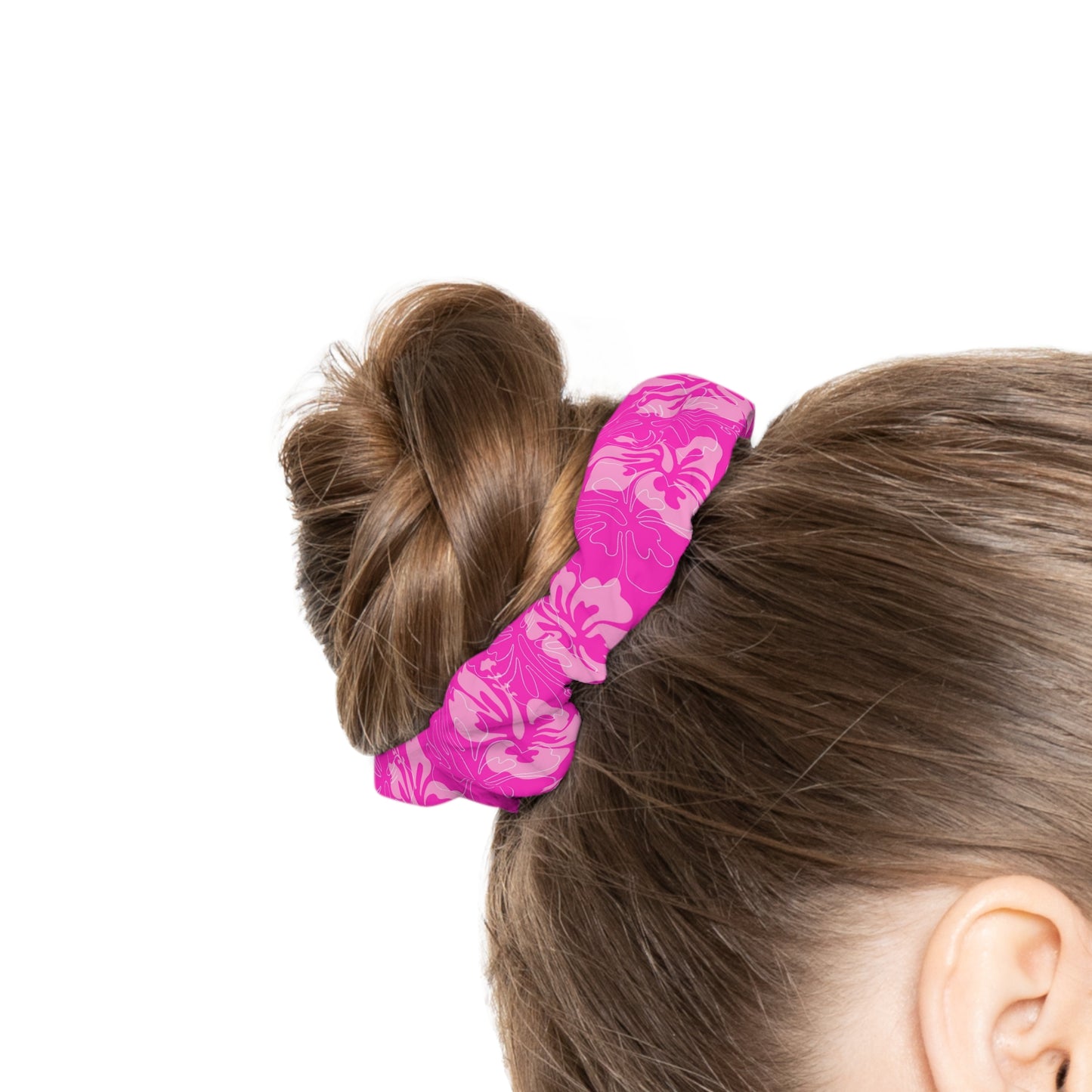 BabyGirl Elite Floral Hair Scrunchie