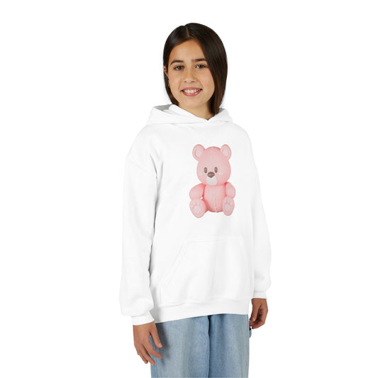 BabyGirl Elite Pink Teddy Bear Hoodie