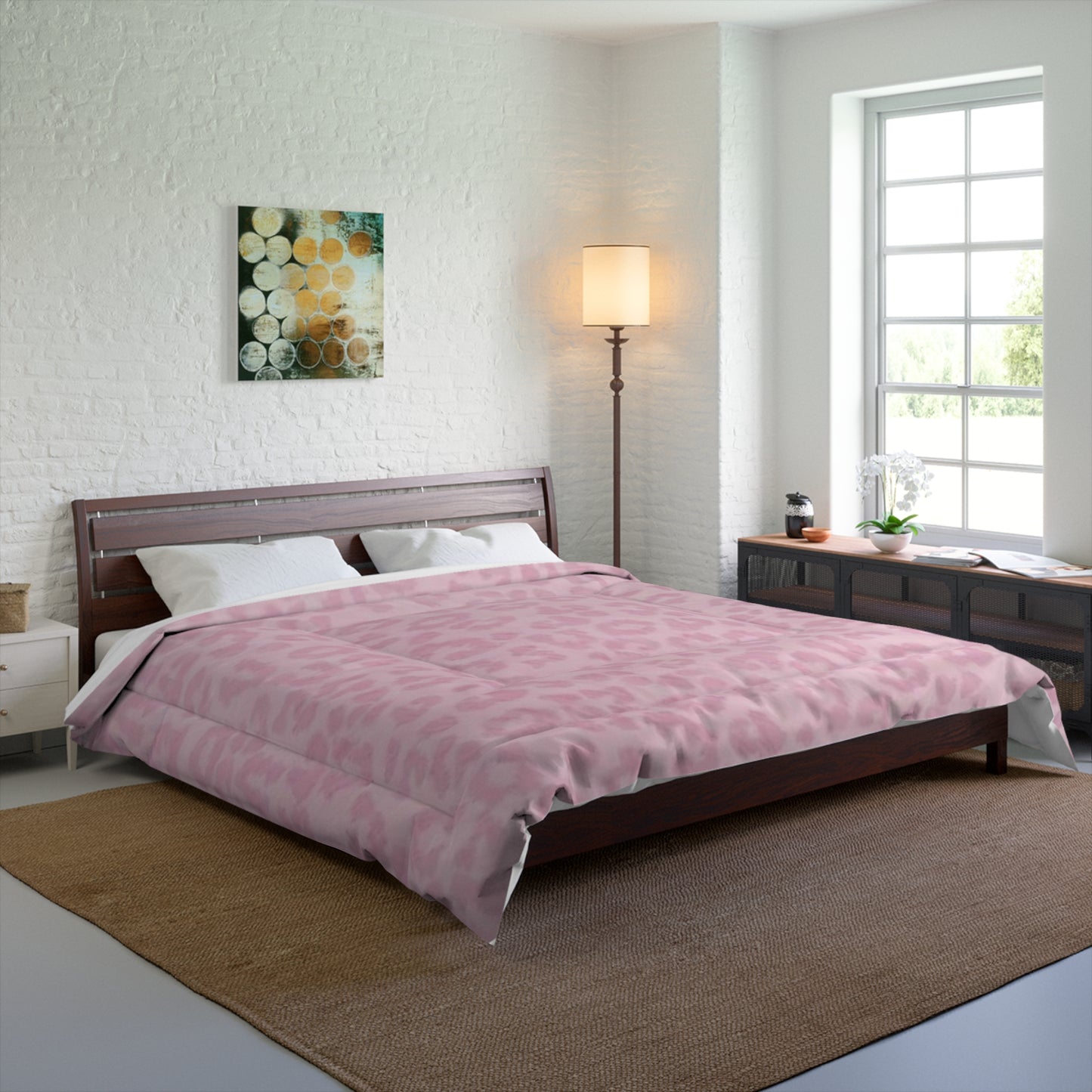 BabyGirl Elite Pink Leopard Print Comforter