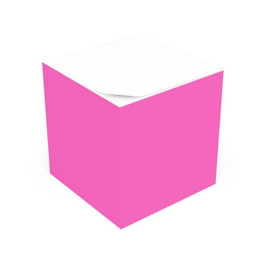 BabyGirl Elite Pink Sticky Note Cube