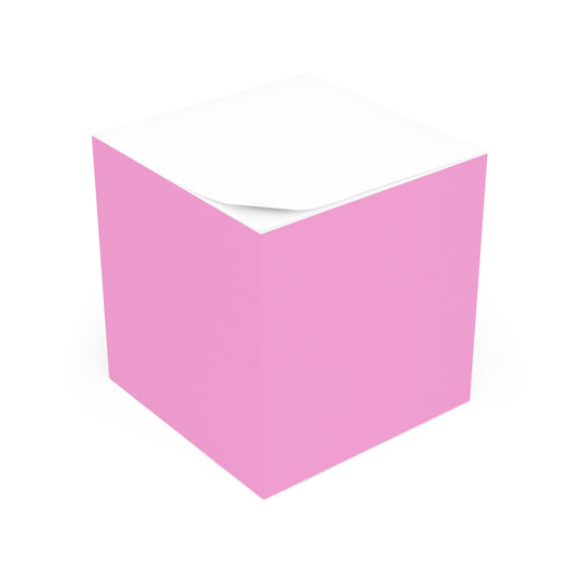 BabyGirl Elite Pink Sticky Note Cube