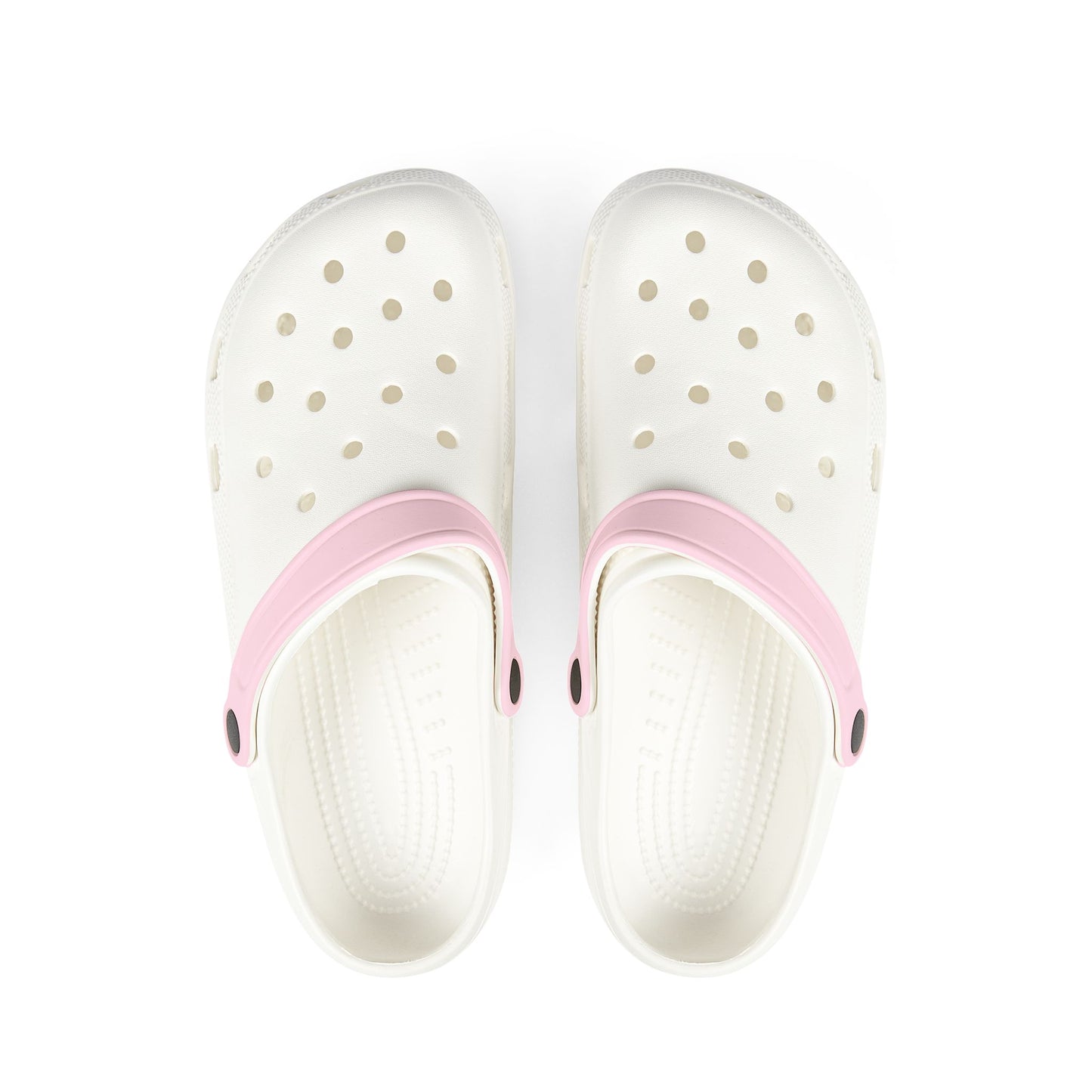BabyGirl Elite Pink & White Clogs