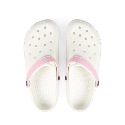 BabyGirl Elite Pink & White Clogs