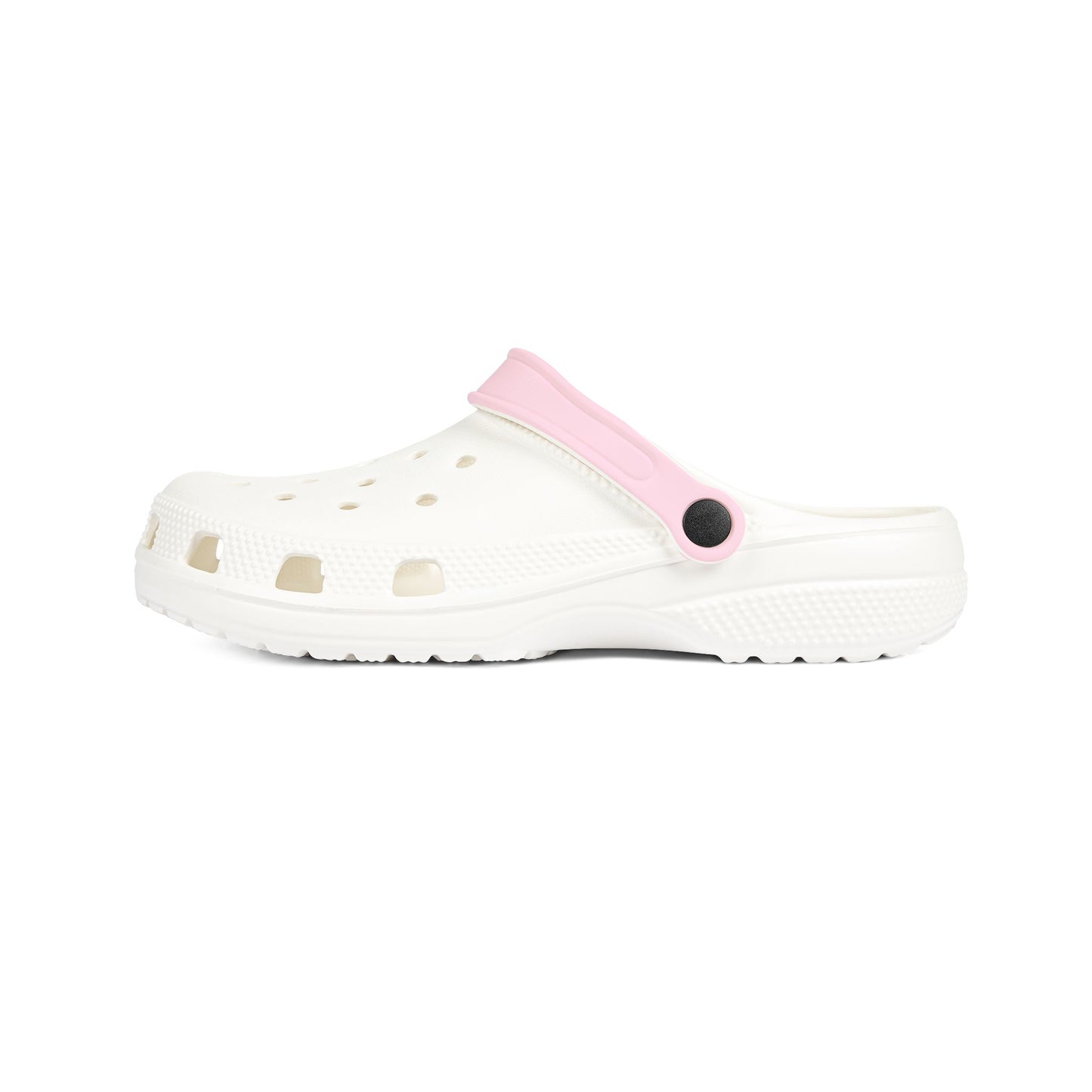 BabyGirl Elite Pink & White Clogs