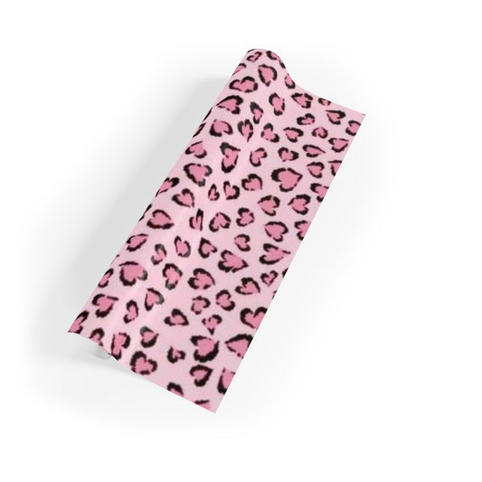 BabyGirl Elite Pink Leopard Gift Wrap