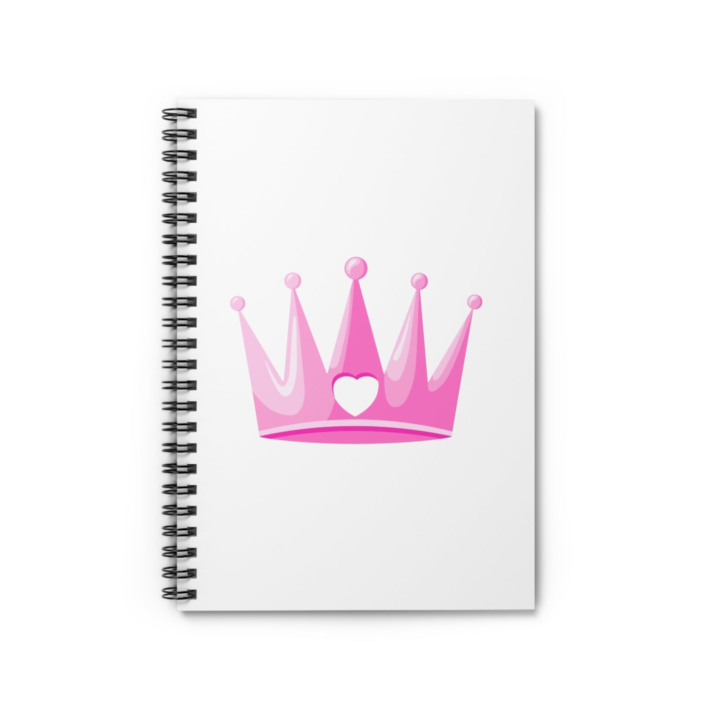 BabyGirl Elite Pink Crown Spiral Notebook