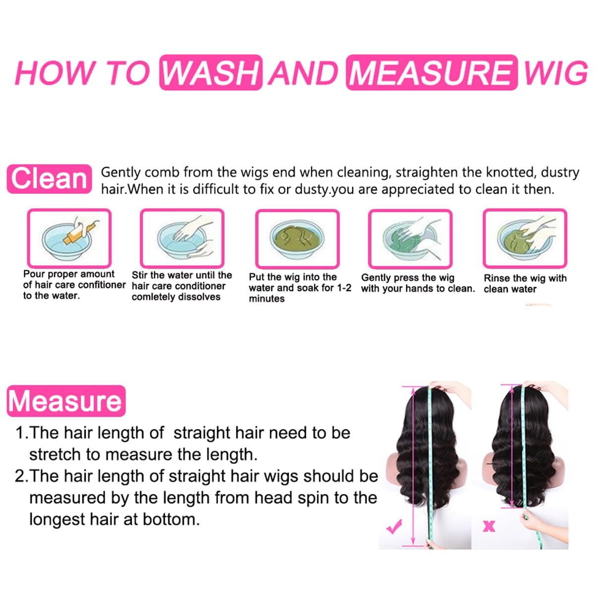 Wear and Go Glueless Wigs Human Hair Pre Cut HD Lace 5X5 Body Wave Lace Wigs Human Hair Pre Plucked 180% Density 3 Seconds to Wear Glueless Wigs for Beginners 28 Inch, Black