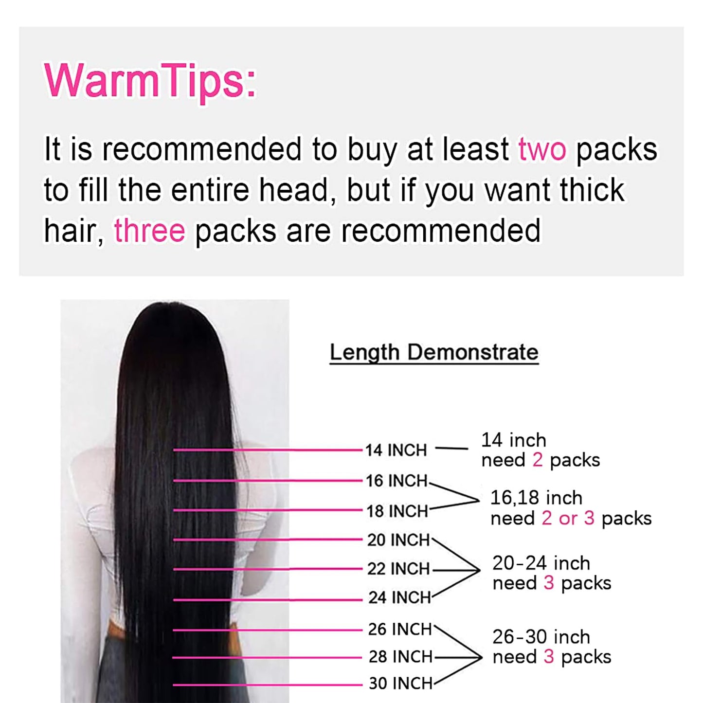 Straight Human Hair Clip in Hair Extensions for Black Women 100% Unprocessed Full Head Brazilian Virgin Hair Natural Black Color,8/Pcs with 18Clips,120 Gram (24inch, Straight hair)
