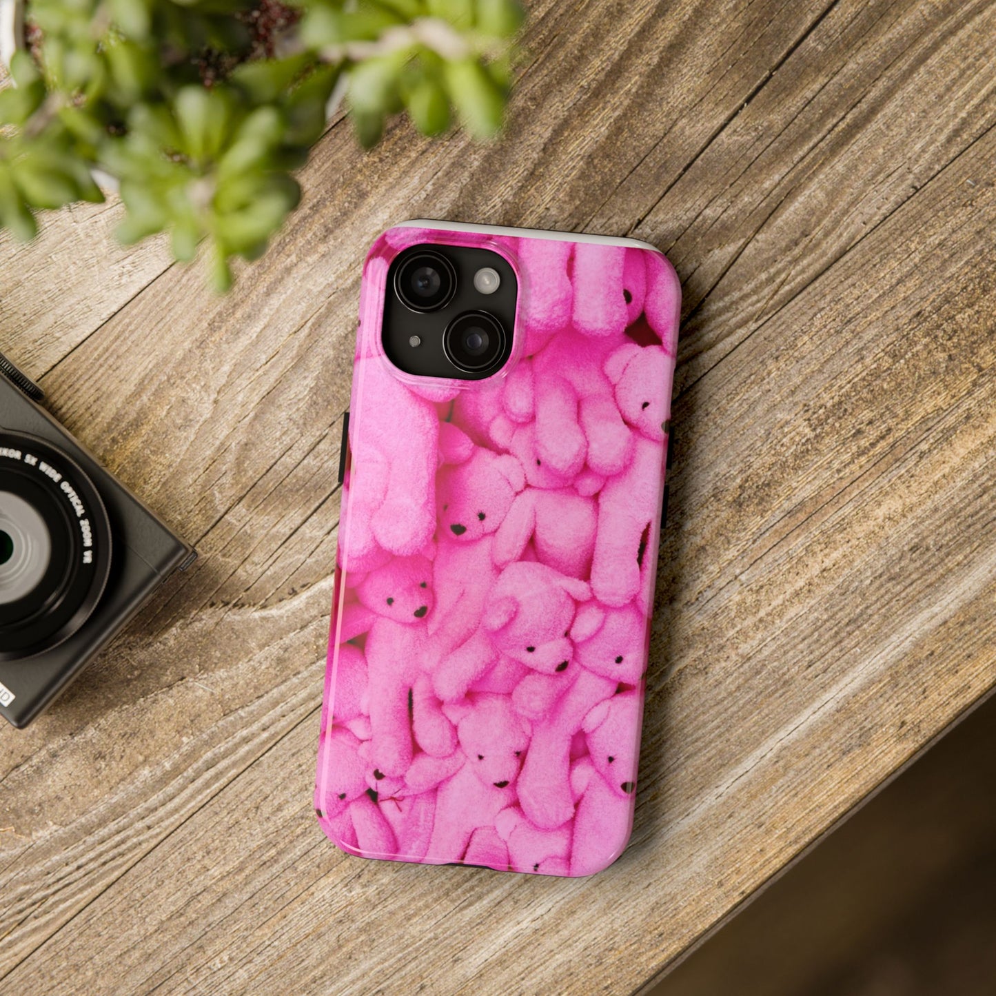 BabyGirl Elite Pink Teddy Bear Kawaii Phone Case