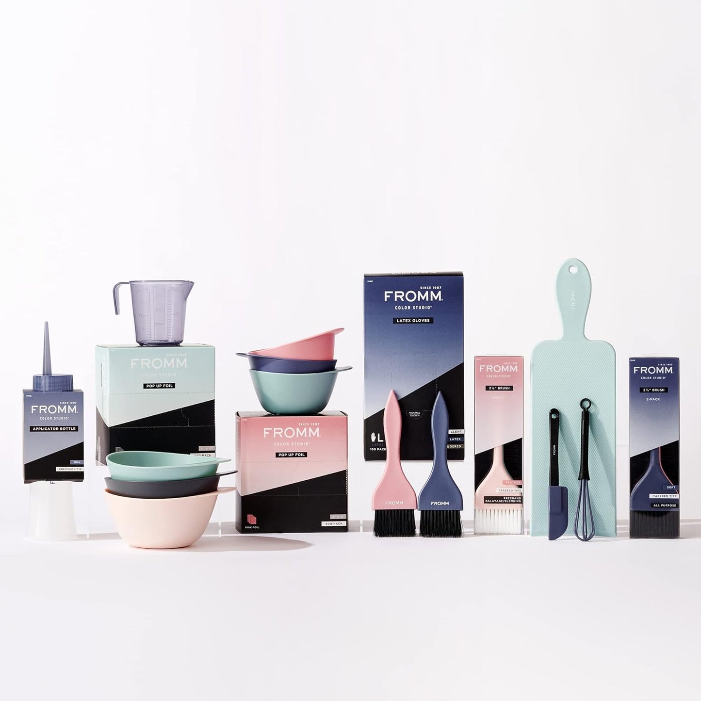 Fromm Color Studio Balayage Board Set for Hair Color, Highlights, and Freehand Painting Techniques with Double-Sided for All Hair Lengths