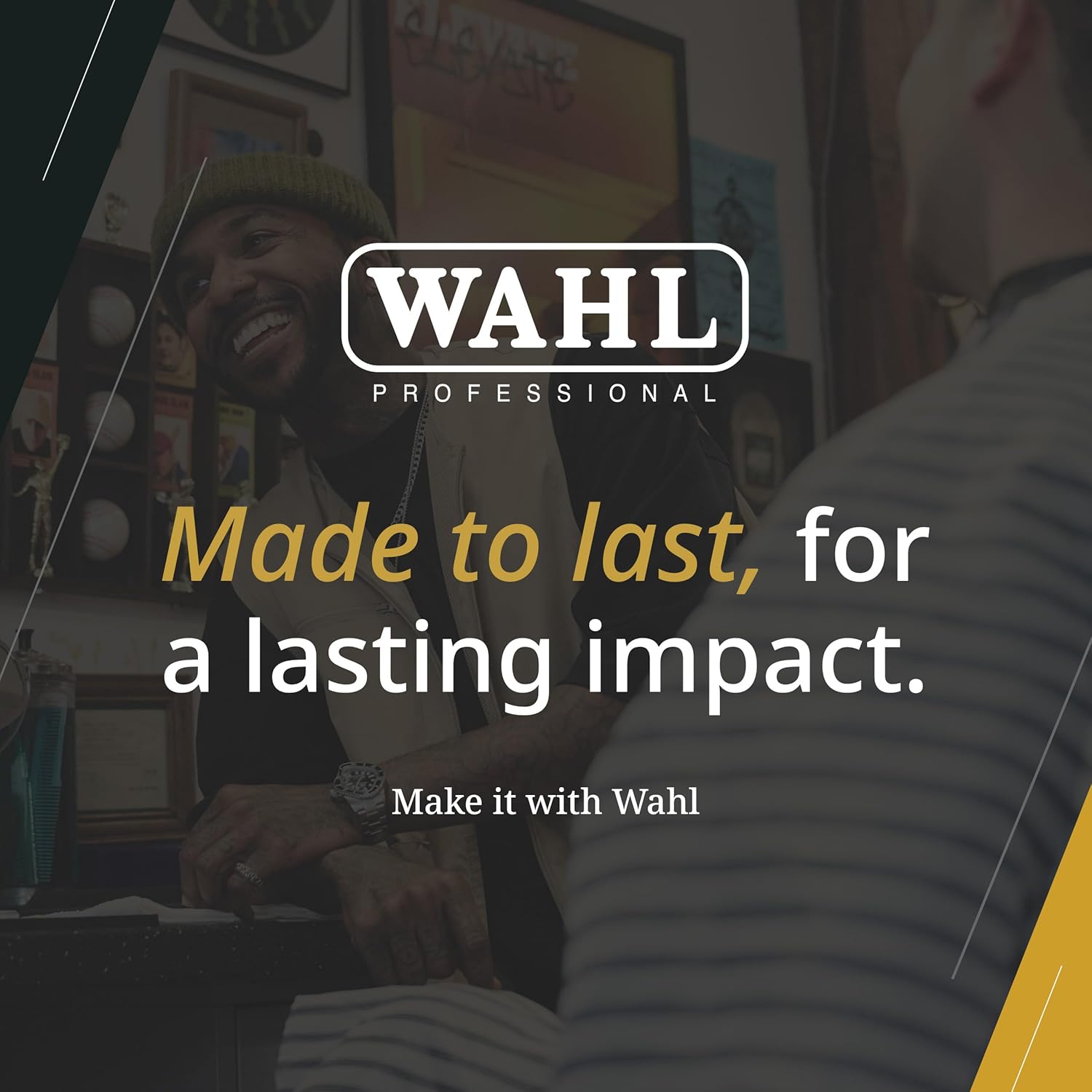 Wahl Professional All Star Corded Combo Includes Designer Clipper and Peanut Trimmer Powerful Motors Complete Kit