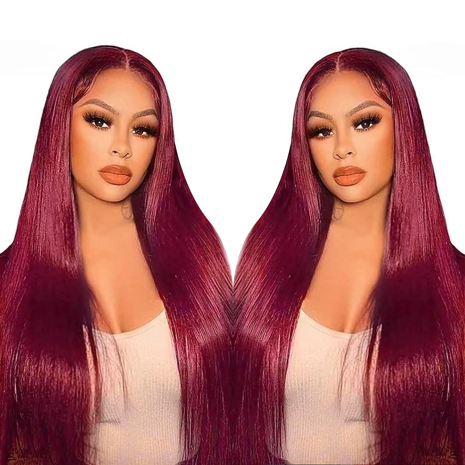 13x6 Lace Front Wigs Human Hair for Women 180 Density HD Transparent 28 Inch Straight Lace Front Wigs Human Hair Pre Plucked Glueless Lace Frontal Wigs Natural Black Color