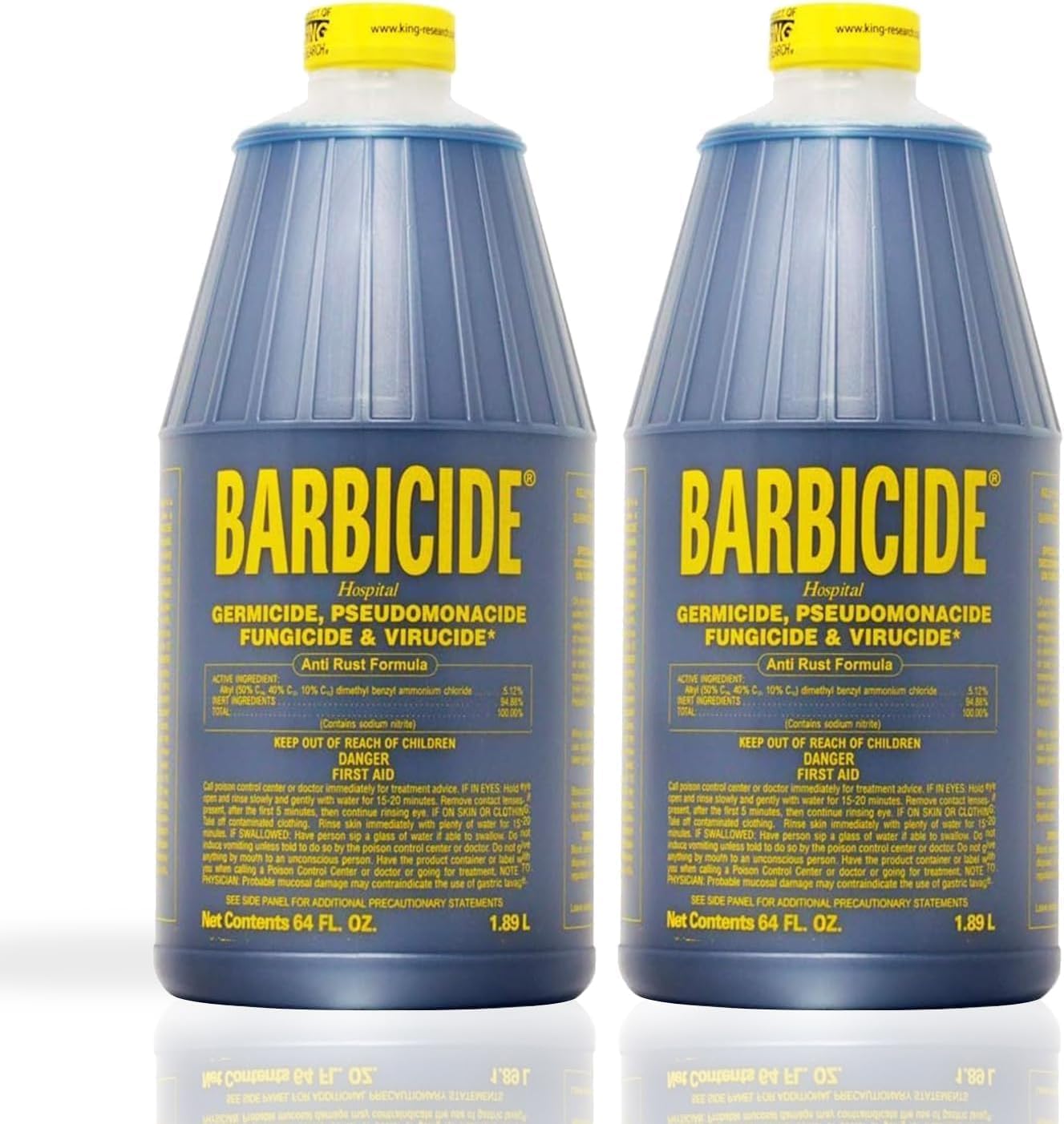 BARBICIDE Disinfectant Concentrate, 64 Oz (2 Bottles)