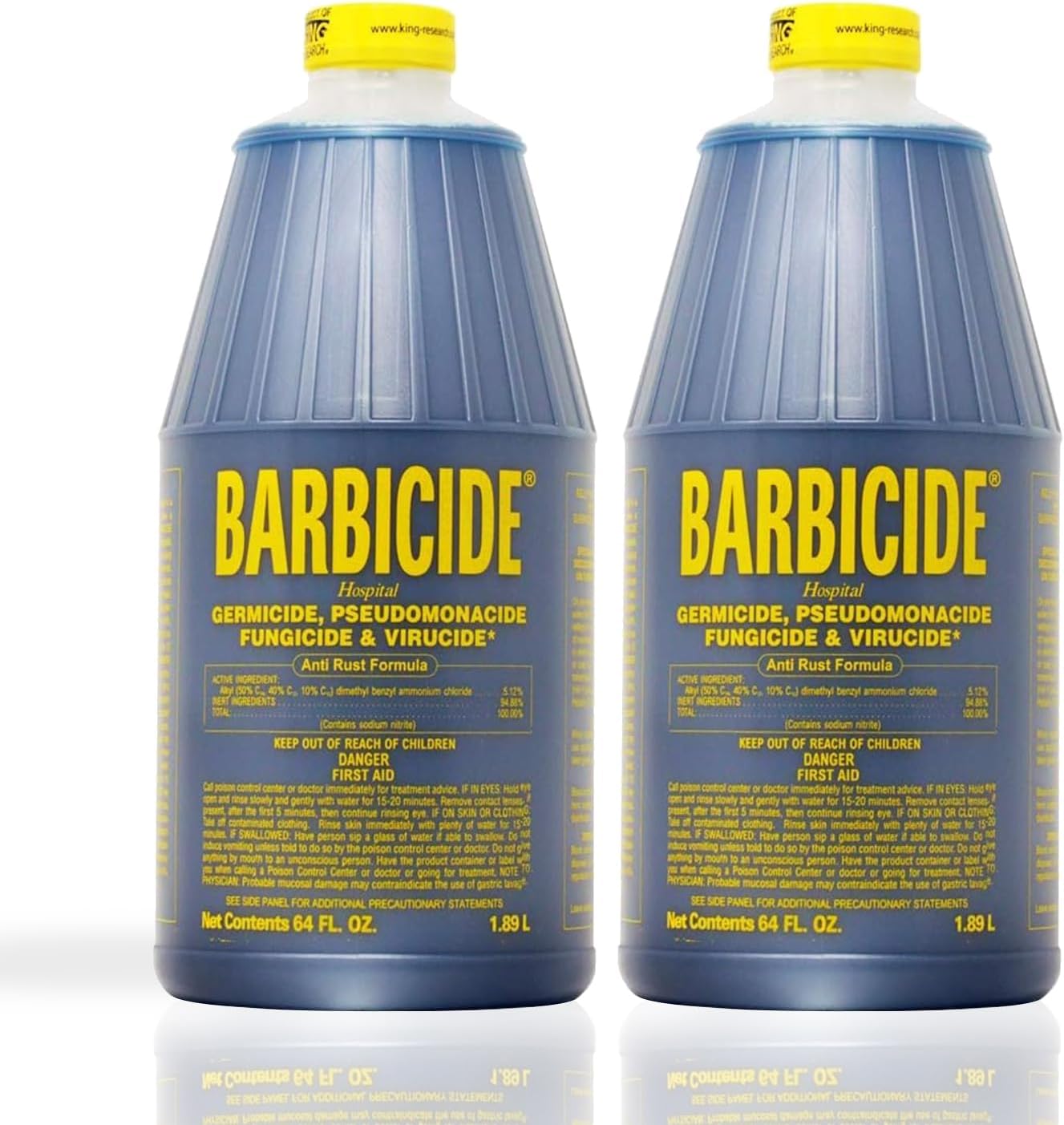 BARBICIDE Disinfectant Concentrate, 64 Oz (2 Bottles)