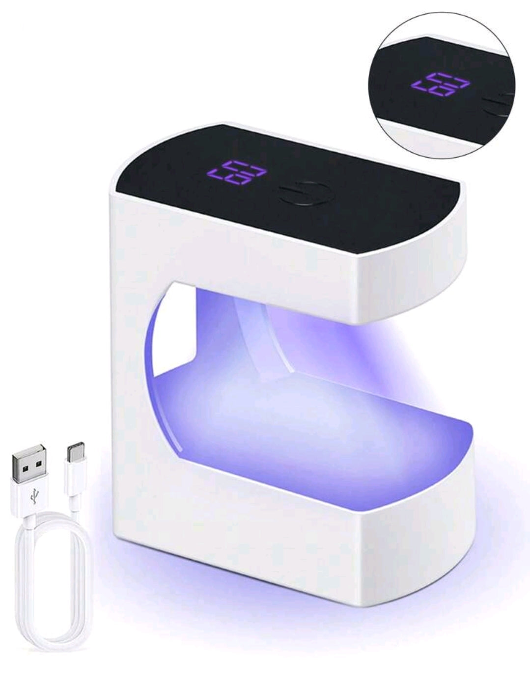 BabyGirl Elite Portable LED & UV Lamp With Timer